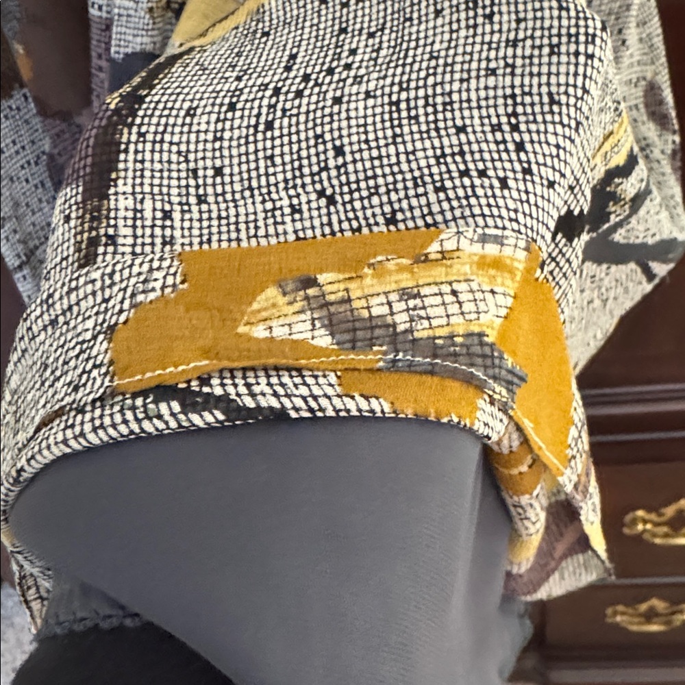 Maeve Abstract Floral Midi Dress - Picture 3 of 4